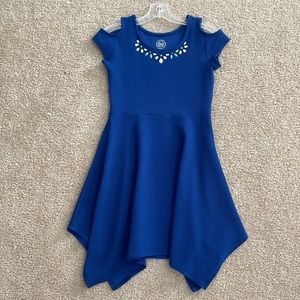 NEW UNUSED Girls’ Blue Formal Dress